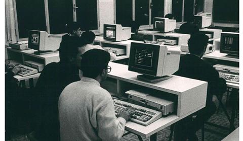 lezioni di Informatica nel 1980